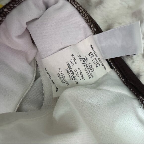 Leiloni tank top Hawaii flowers plumeria embroidered beads tankini shirt beach - Picture 8 of 8